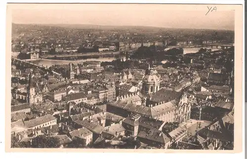 Prag - Hradschin mit Stadt - Fliegeraufnahme v. 1928 (AK4168)