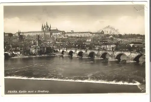 Prag - Karluv most a Hradcany v. 1935 (AK4171)