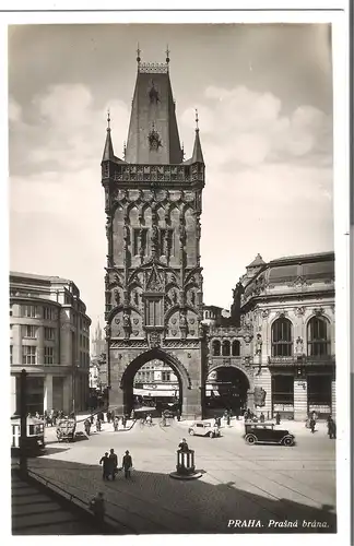 Prag - Pulverturm (Prašná brána) v. 1936 (AK4185)