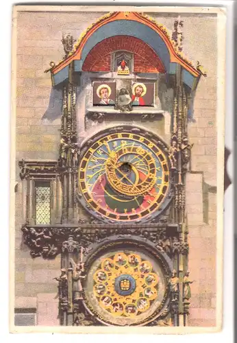 Prag - Astronomische Uhr v. 1926 - mit Drehscheibe (AK4186) 