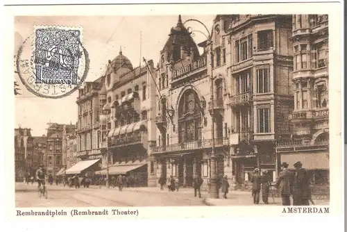 Amsterdam - Rembrandtplein (Rembrandt Theater) v. 1905 (AK3511) 