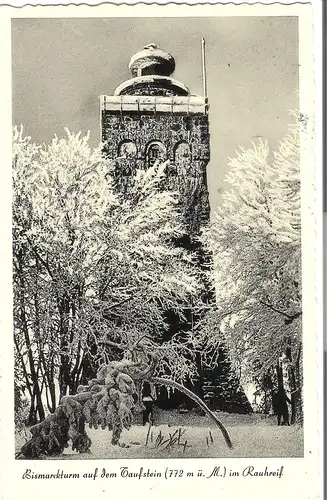 Bismarkturm auf dem Taufstein (a.d.M.) v. 1956 (AK3518)