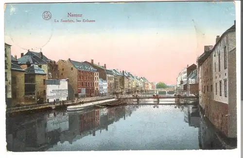 Namur - La Sambre - les Ecluses v. 1915 (AK3526)