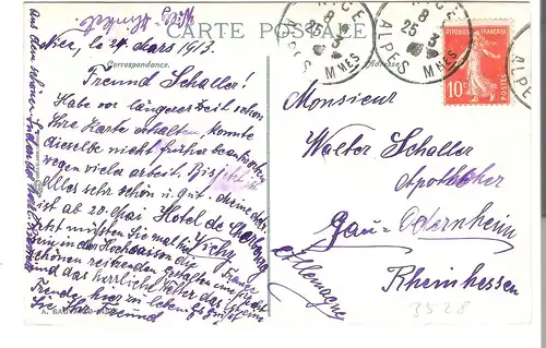 Nice - Le Palais de la Jetée Promenade v. 1913 (AK3528)