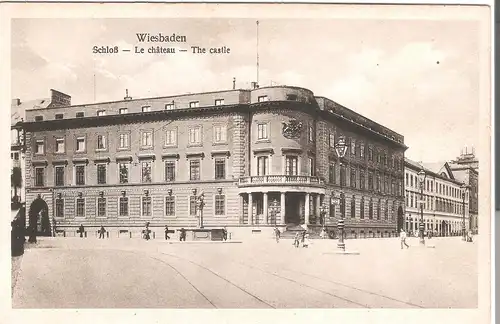 Wiesbaden - Schloß v. 1932 (AK3532)
