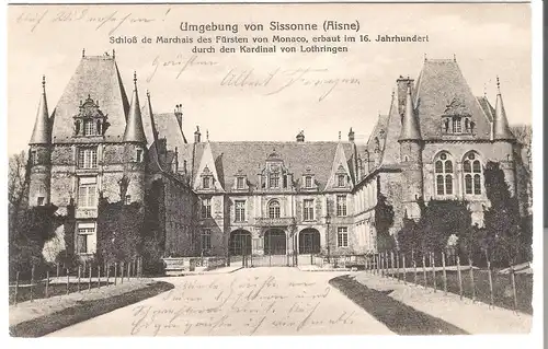 Umgebung von Sissonne (Aisne) v. 1922 (AK3549)