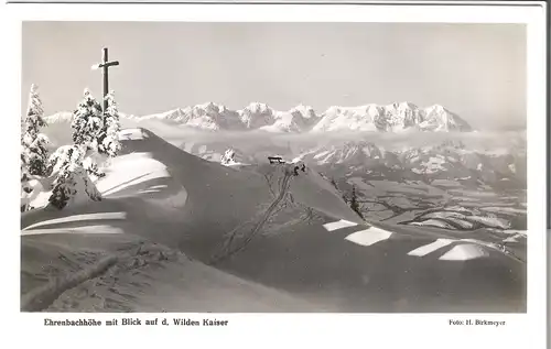 Ehrenbachhöhe mit Blick auf den Wilden Kaiser v. 1956 (AK3562)