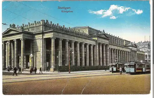 Stuttgart - Königsbau v. 1919 (AK3566)