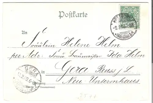 Münsterbeleuchtung zu Freiburg i.Br. v. 1899 (AK3577)