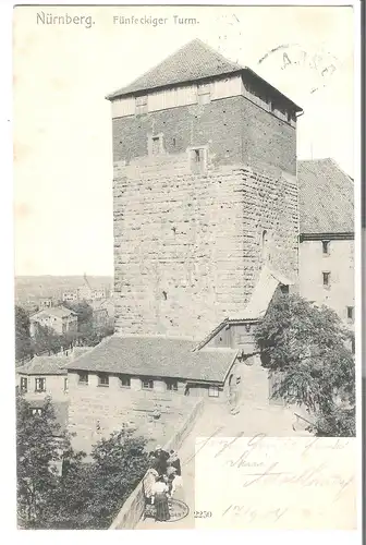 Nürnberg - Fünfeckiger Turm v. 1904 (AK3593) 