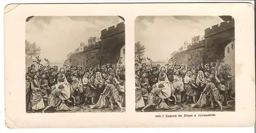 Entrée de Jésus a Jérusalem - 1904 (S056) 