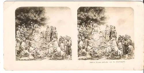 Jésus preche sur le montagne - 1904 (S057) 