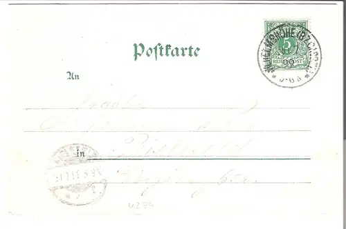 Gruss aus Wilhelmshöhe von 1899 (AK4254)