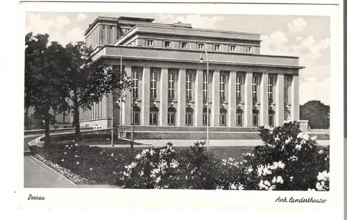 Dessau - Anhaltlisches Landestheater von 1910 (AK4255)