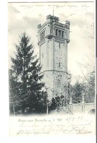 Hameln a.d.W. - Klütturm von 1899 (AK4265)