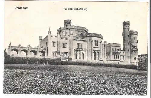Potsdam - Schloß Babelsberg von 1917 (AK4273)