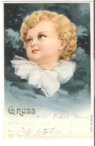Gruss aus Cleve - Weihnachtsmotiv von 1899 (AK4279)