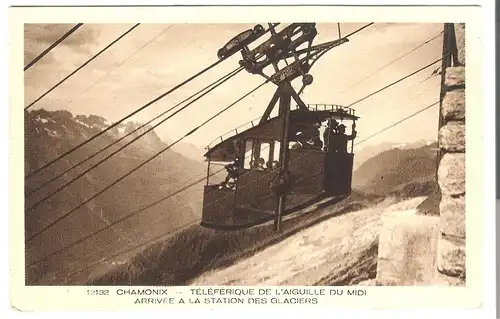 Chamonix - Téléférique de L\'Aiguille du midi von 1905 (AK4299) 