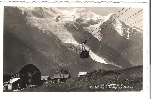 Chamonix - Téléfrérique Planpraz-Brévent - von 1950 (AK4314)