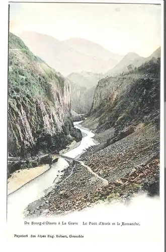 Du Bourg d\'Oisans à la Grave von 1908 (AK4333)