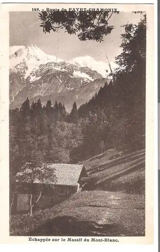 Échapée sur le Massif du Mont Blanc von 1930 (AK4336)