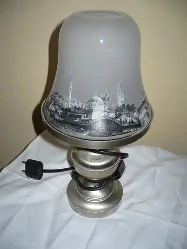 Lampe für Teelicht und Elektrisch - türkisches Motiv (835) Preis reduziert