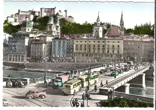 Salzburg - Staatsbrücke von 1959 (AK3812)