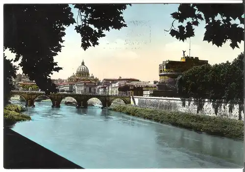 Rom mit Fluss von 1954 (AK3831)