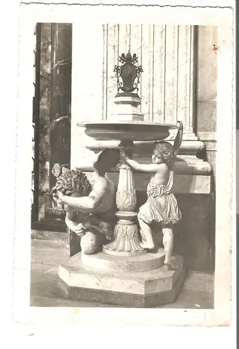 Roma - Acquasantiera della Basilica di S.Paolo v. 1939 (AK3840)