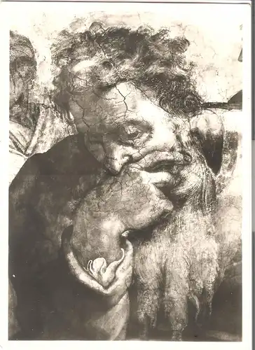 Roma - Sixtinische Kapelle - Der Prophet Jeremias v. 1937 (AK3845)