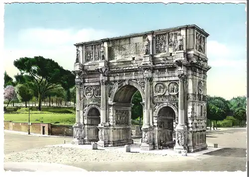 Roma - Der Costantinosbogen v. 1957 (AK3847)