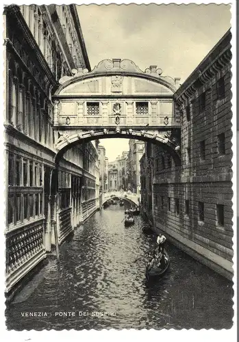 Venezia - Ponte dei Sospiri v. 1955 (AK3874)
