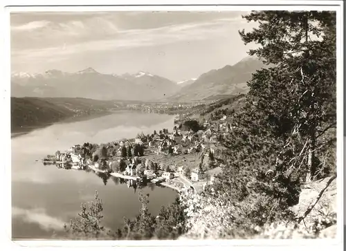 Millstatt - Dorfansicht am See v. 1960 (AK3879)
