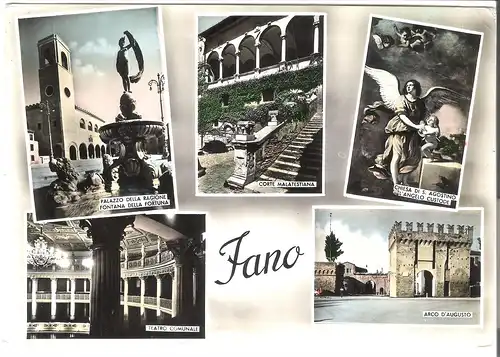 Fano - 5 Ansichten v. 1957 (AK3884)