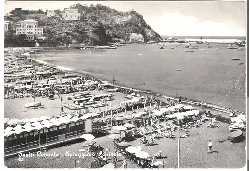Sestri Levante - Spiagglio e Penisola v. 1962 (AK3885)