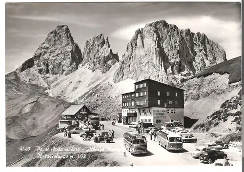 Passo Sella - Albergo Maria Flora v. 1959 (AK3893)