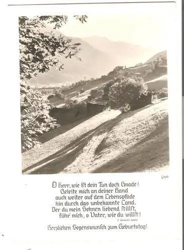 Im Oberprinzgau - mit Spruch von F.Schmidt-König v. 1962 (AK3897)