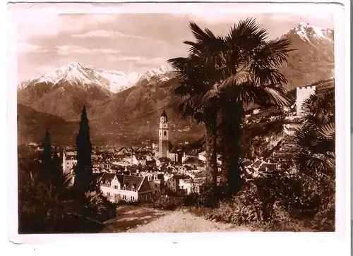 Merano - Kurort Totalansicht zwischen den Bergen v. 1950 (AK3928)