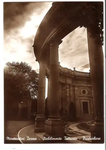 Montecatini Terme - Stabilimento Tettuccio - Particolare v. 1943 (AK3940)
