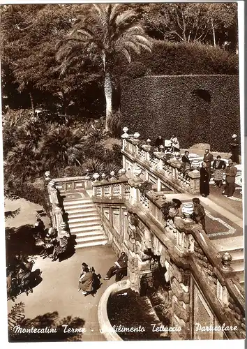 Montecatini Terme - Stabilimento Tettuccio - Particolare v. 1943 (AK3943)