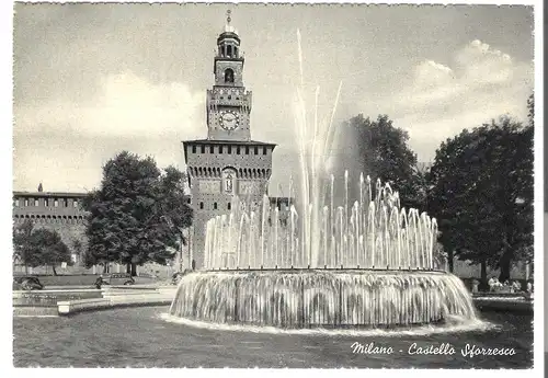 Milano - Castelle Sforresco v. 1950 (AK3956)