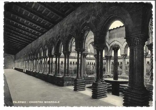 Palermo - Chiostro Monreale v. 1953 (AK3960)