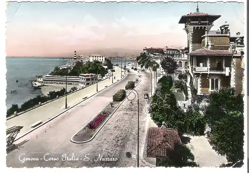 Genova - Corsa Italia - S.Nazzaro v. 1959 (AK3974)