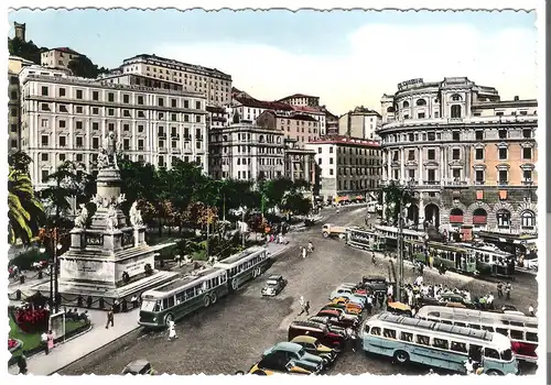 Genova - Piazza Acquaverde v. 1955 (AK3976)