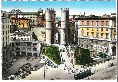 Genova - Casa di C.Colombo e Torri di S.Andrea v. 1955 (AK3977)
