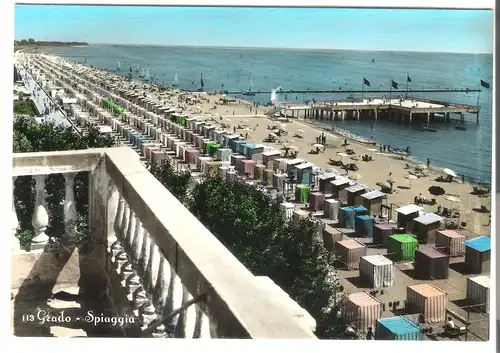 Grado - Plage v. 1959 (AK3983)