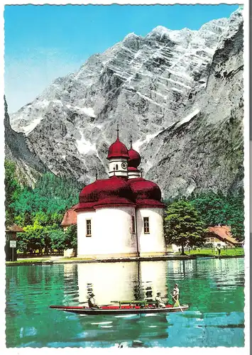 Königssee - St.Bartholomä v. 1964 (AK3988)