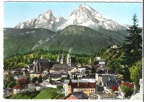 Berchdesgaden mit Watzmann v. 1962 (AK3993)