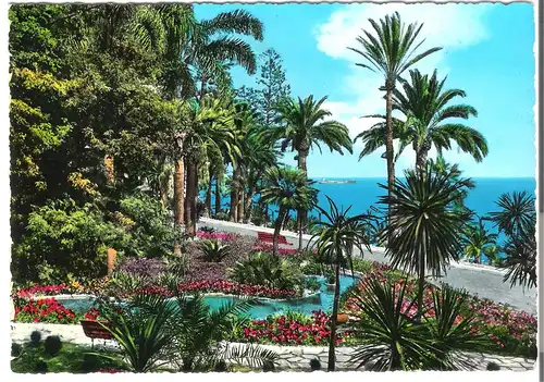 Riviera del Fiori - San Remo - Passeggiata Imperatrice v. 1958 (AK3995)
