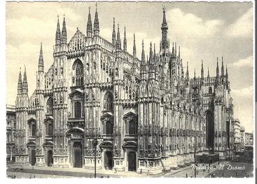 Milano - Il Duomo v. 1958 (AK3999)